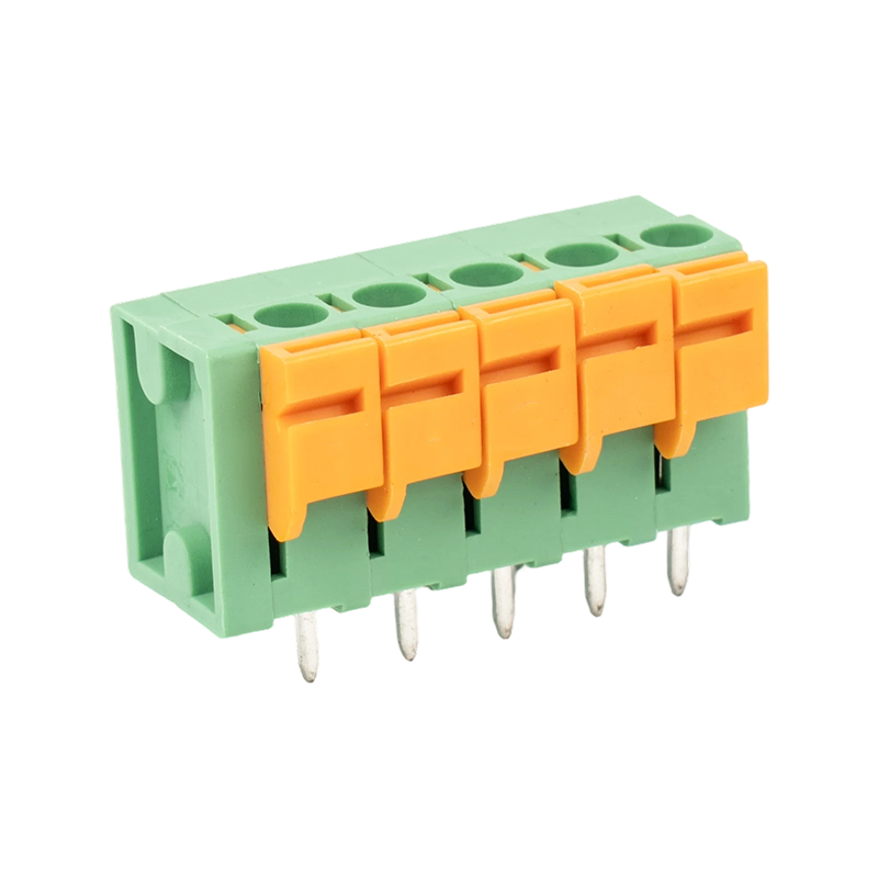 5.08/7.62mm PCB Spring Clamp Terminal Block JL142V
